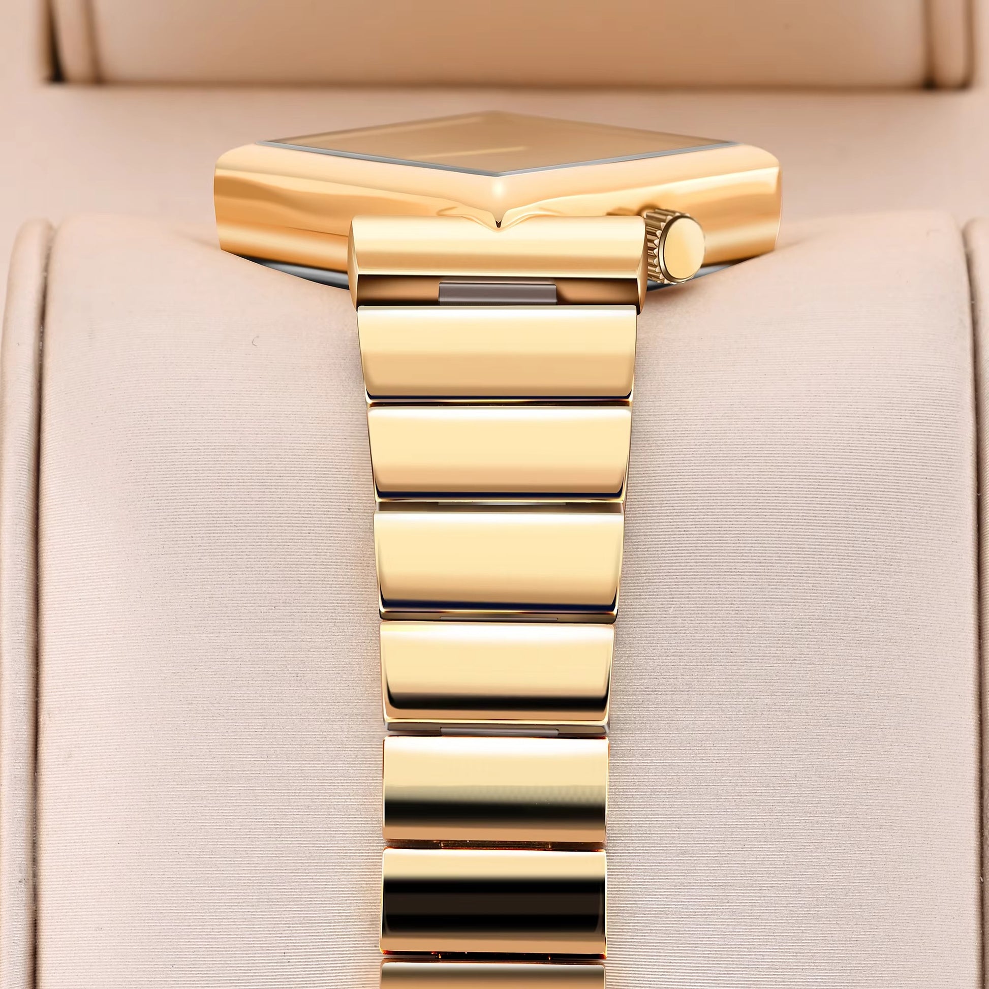 Viereckige elegante Edelstahl Armbanduhr "Resistente ai graffi no.3212" - PITANI