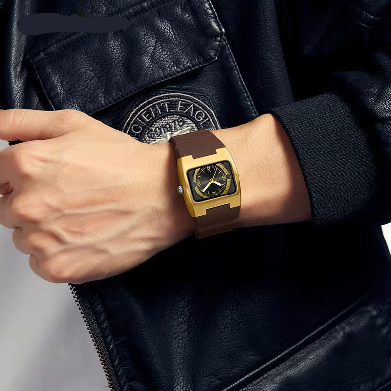 Außergewöhnliche Edelstahl Armbanduhr "Design retròno.5257“ - PITANI