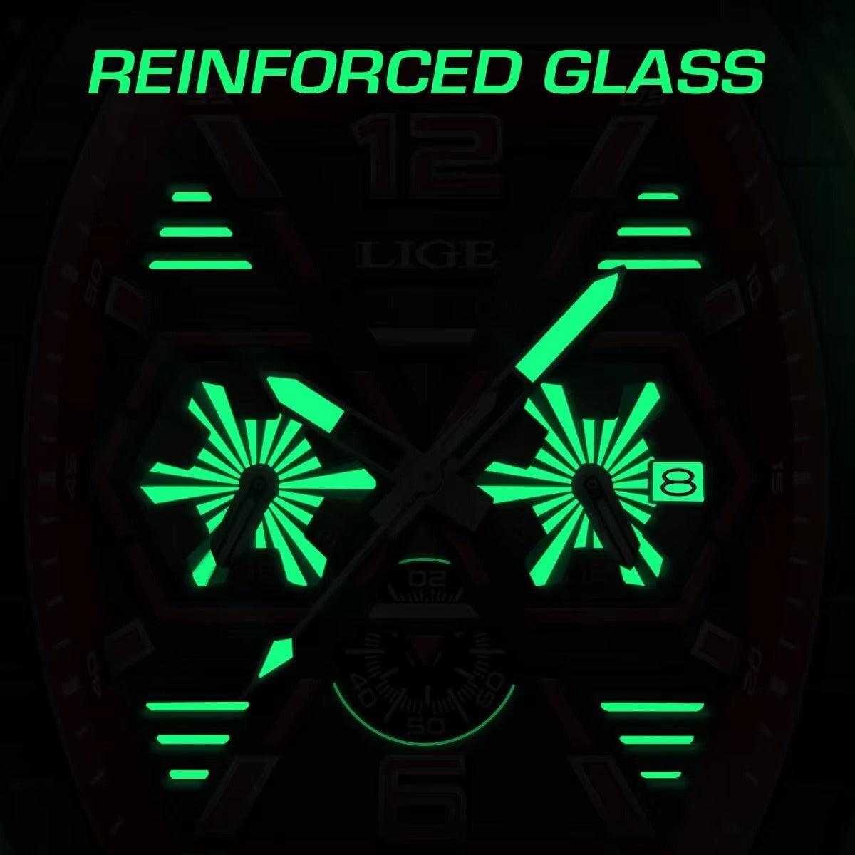 Edelstahl Armbanduhr "Orologi da uomo impermeabili no.4113" - PITANI