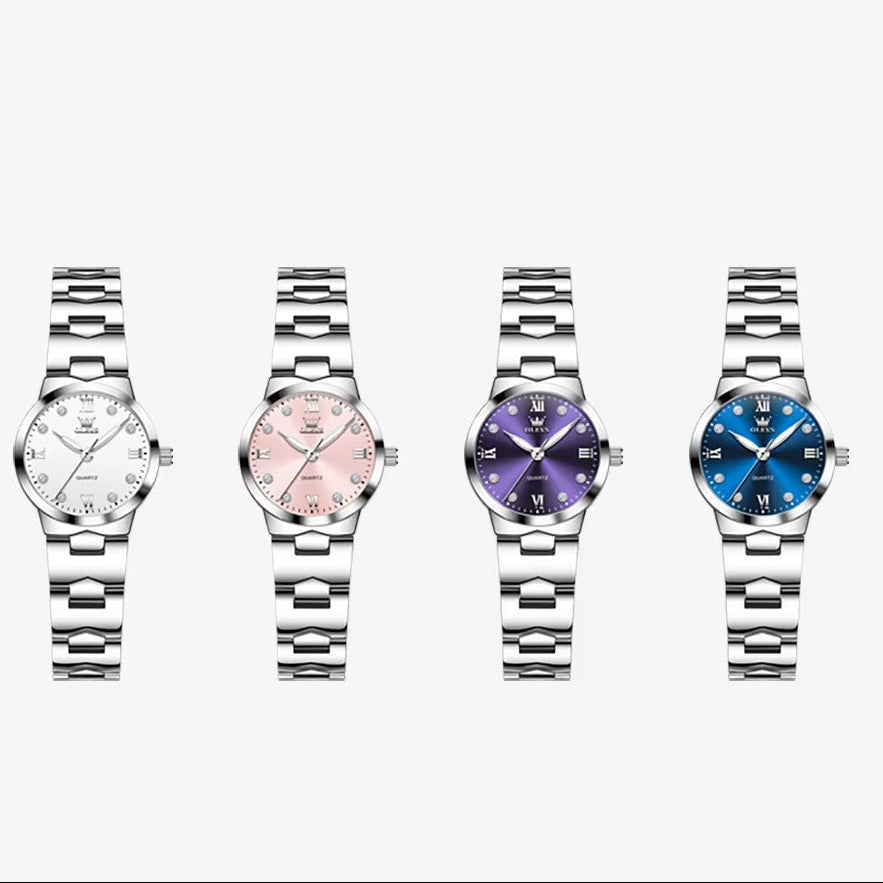 Elegante Edelstahl Armbanduhr "Funzione luminosa no.3260“ - PITANI