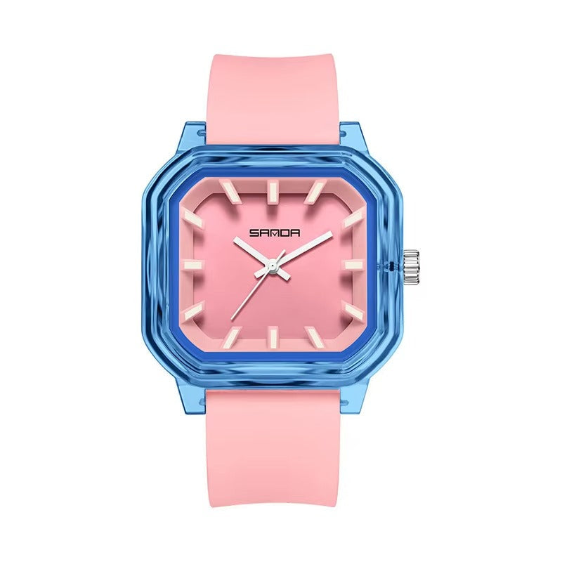 Quadratische Silikon Armbanduhr "Cinturino in silicone no.3239“ - PITANI