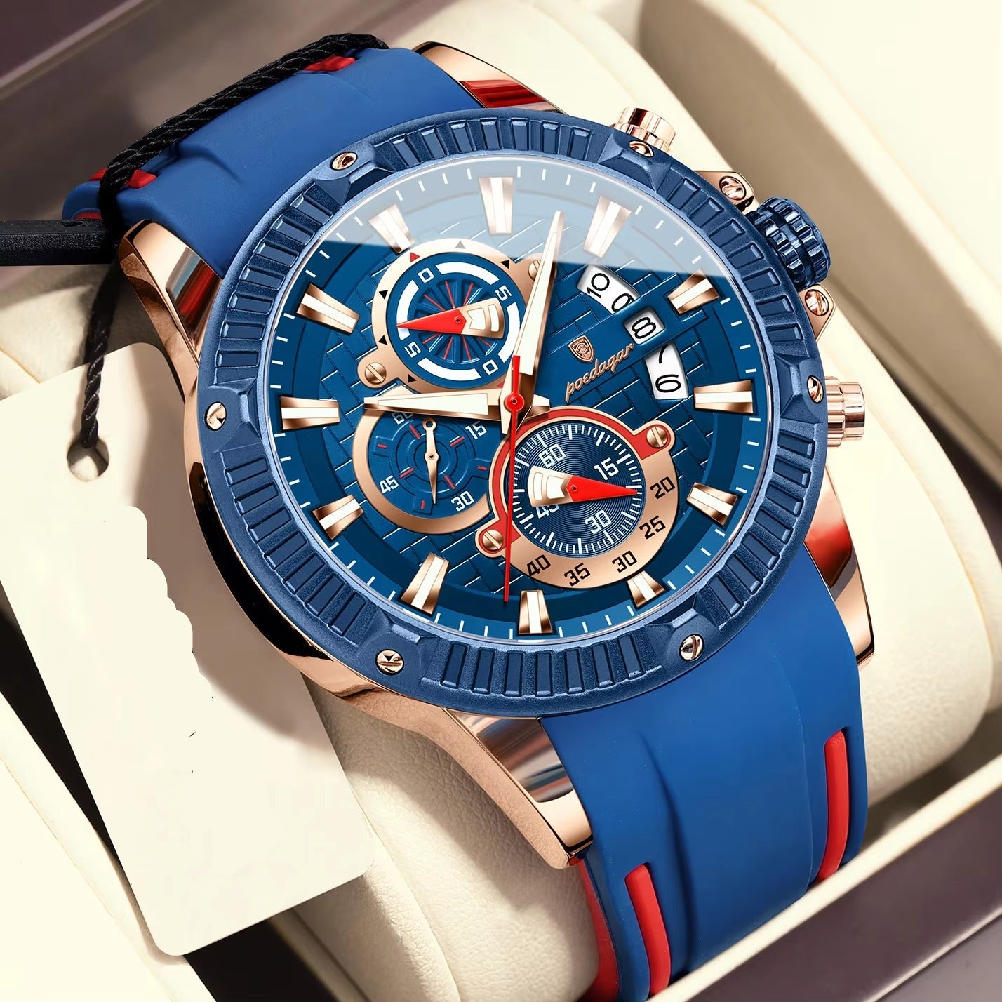 Edelstahl Armbanduhr "Sport di tendenza no.4167" - PITANI