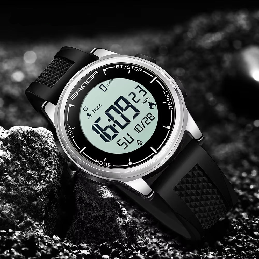 Digitale Silikonband Armbanduhr "LED elettronico no.5228“ - PITANI