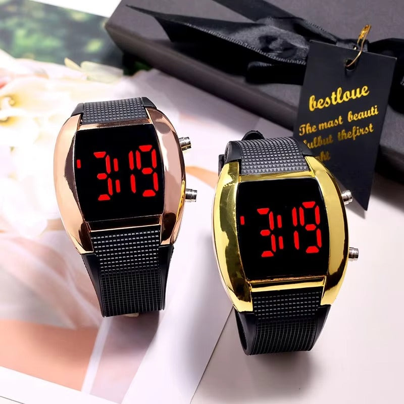 Edelstahl Armbanduhr "Orologio elettronico no.4163" - PITANI