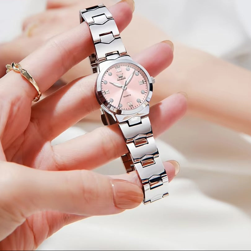 Elegante Edelstahl Armbanduhr "Funzione luminosa no.3260“ - PITANI