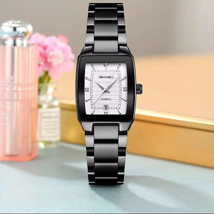 Elegante schmale Edelstahl Armbanduhr "Alla moda no.3243“ - PITANI
