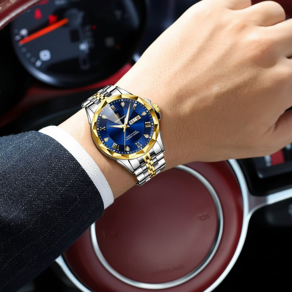 Elegante Edelstahl Business Armbanduhr "Orologio da polso no.5271“ - PITANI