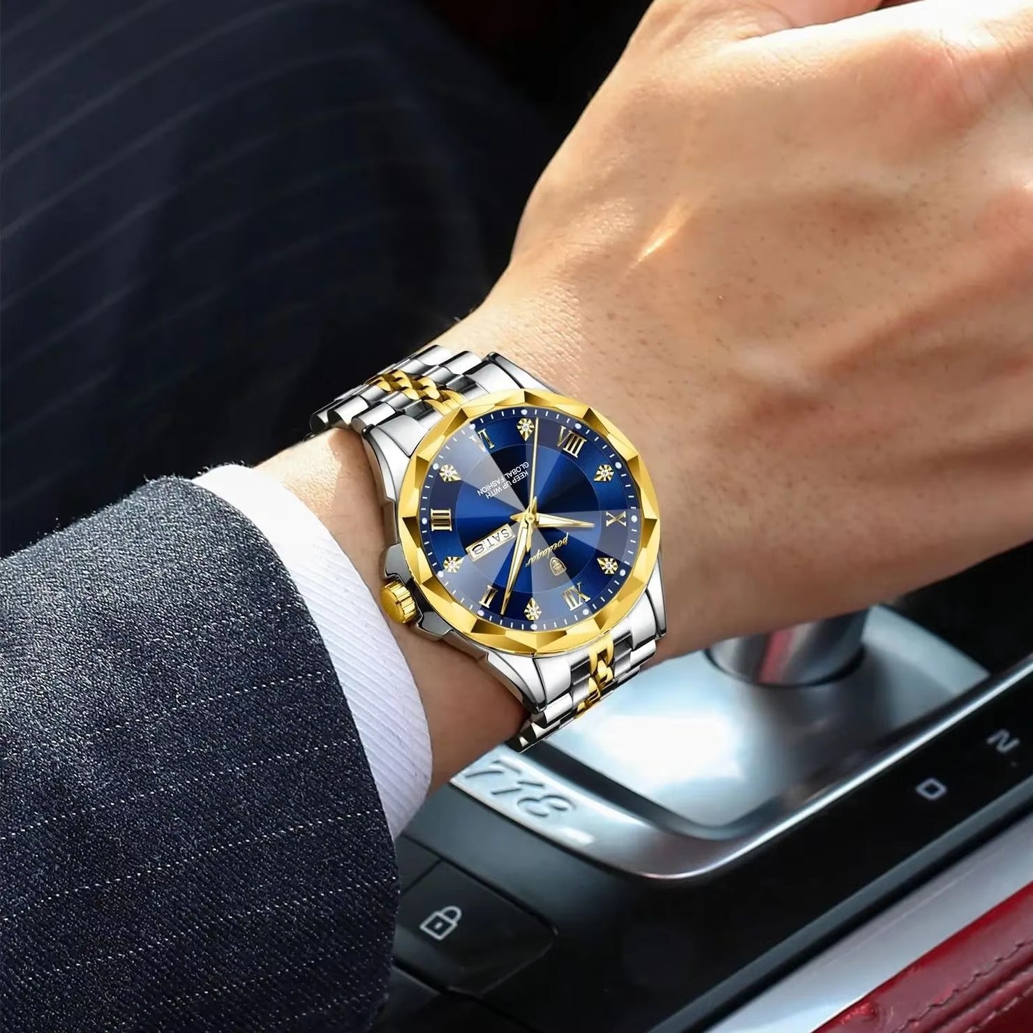 Elegante Edelstahl Business Armbanduhr "Orologio da polso no.5271“ - PITANI