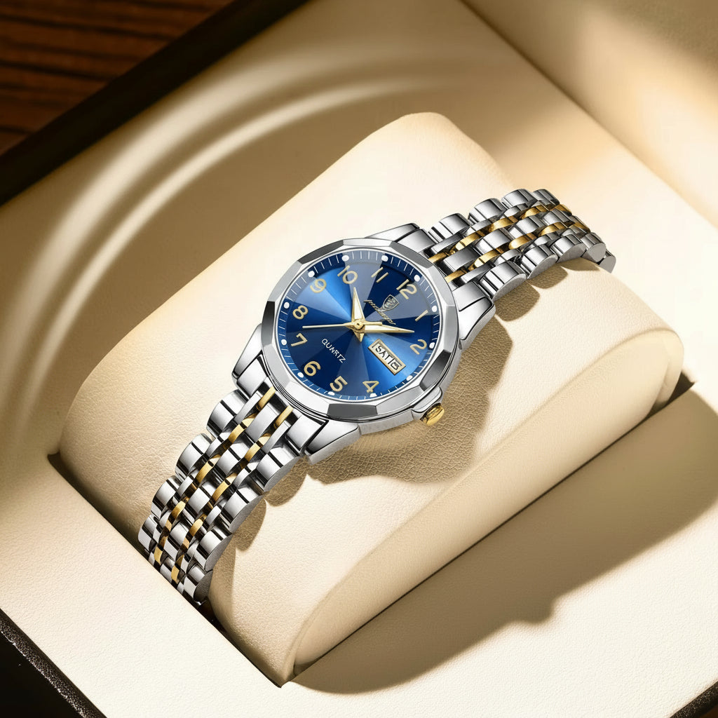 Modische Edelstahl Armbanduhr "Signore inossidabili no.5169" - PITANI