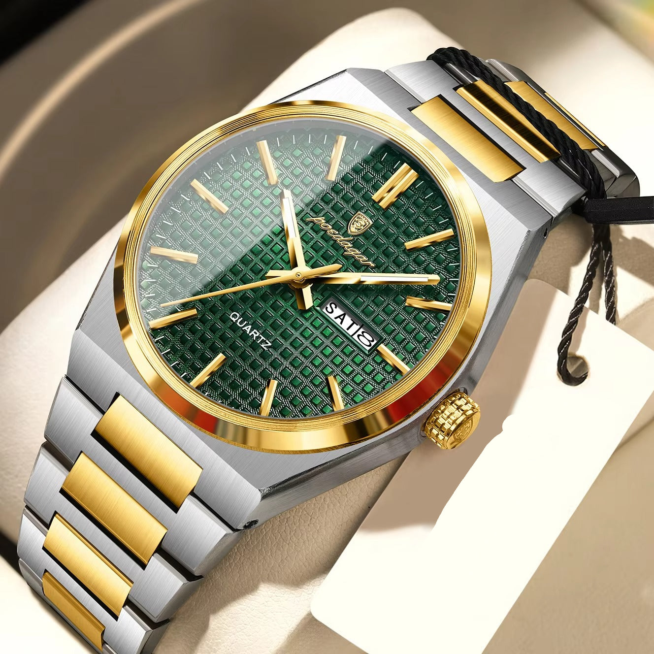 Elegante Edelstahl Armbanduhr "Orologio da uomo di lusso no.5239“ - PITANI