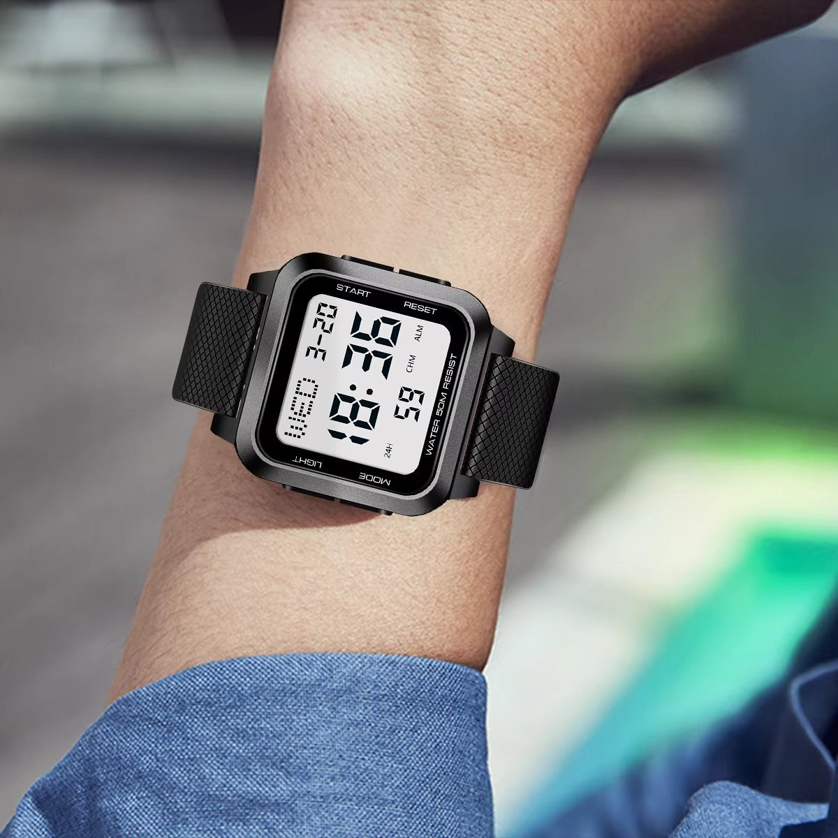 Edelstahl Armbanduhr "Sport studenteschi no.4134" - PITANI