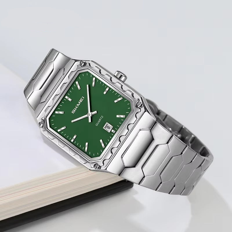 Quadratische Edelstahl Armbanduhr "Sport impermeabile no.5259“ - PITANI
