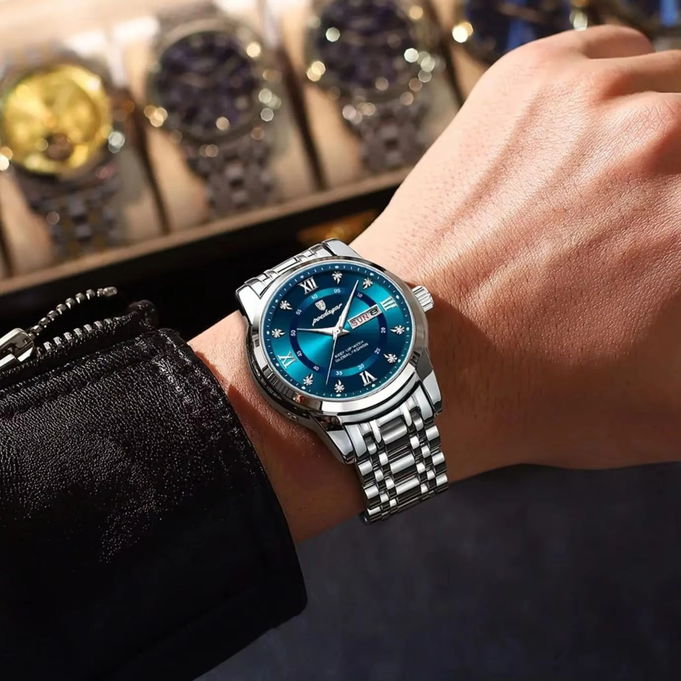 Elegante Edelstahl Armbanduhr "Orologio da polso sportivo no.5225“ - PITANI