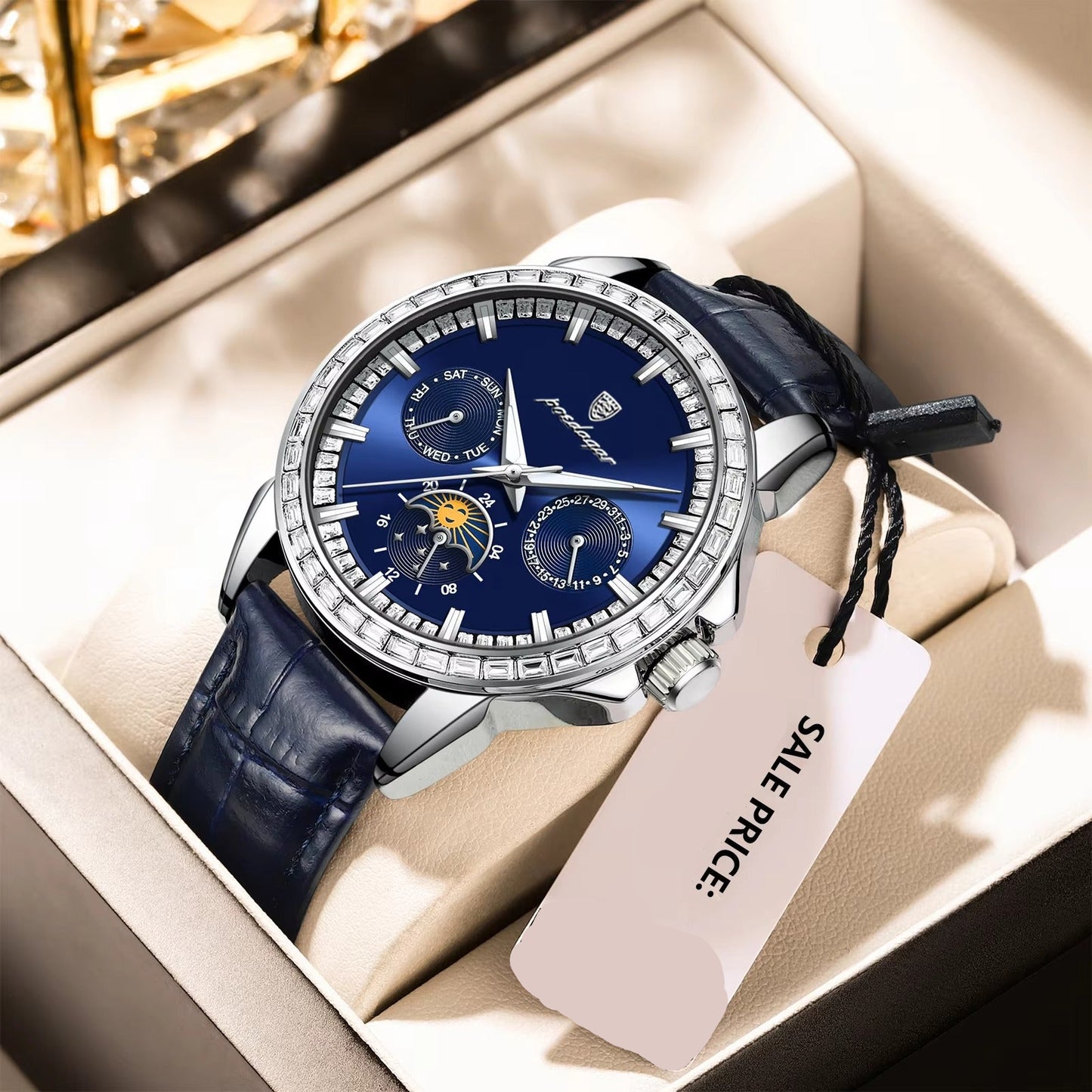 Edelstahl Armbanduhr "Impermeabile Luminoso no.4153" - PITANI