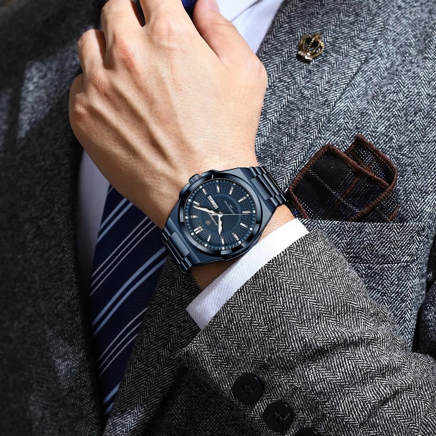 Edelstahl Armbanduhr "Sport Originale no.4146" - PITANI