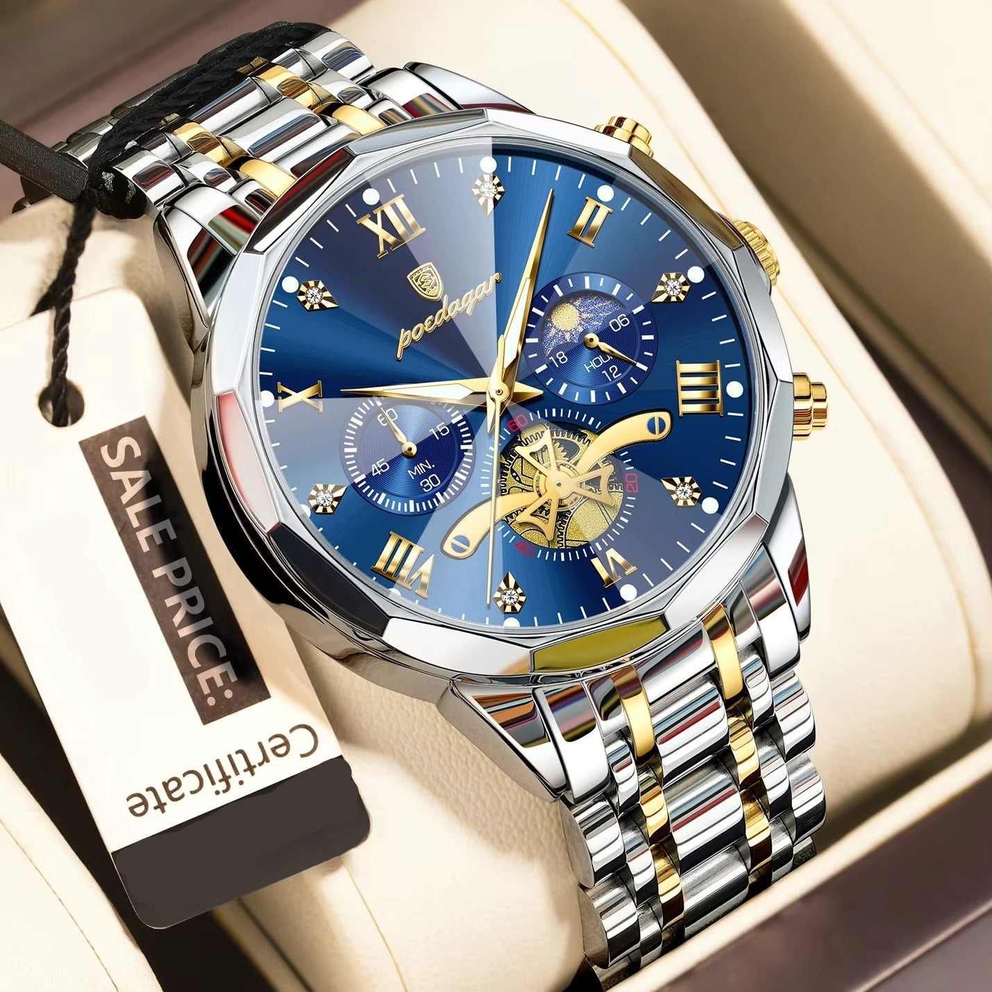 Edelstahl Armbanduhr "Originale di alta qualità no.4159" - PITANI