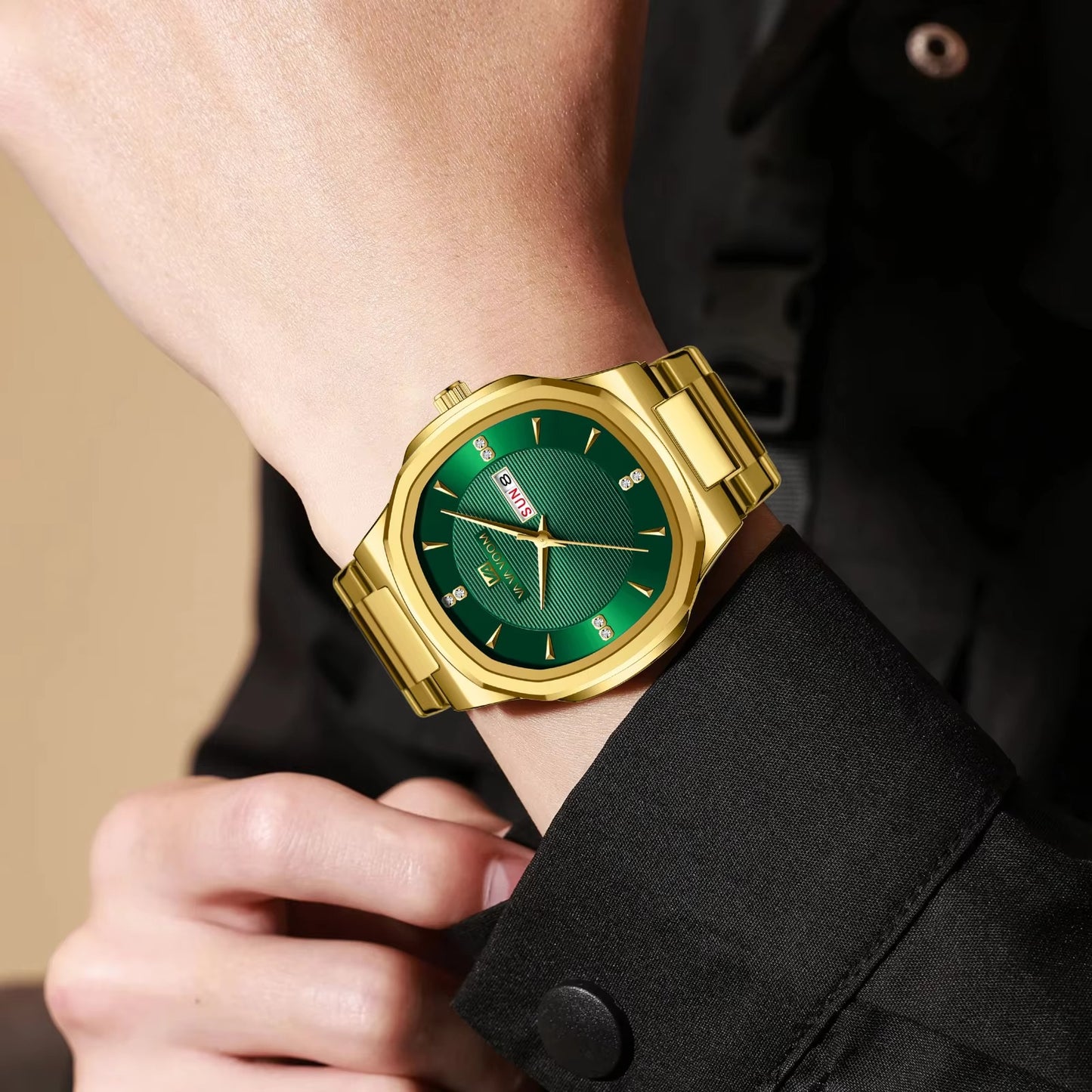 Elegante Edelstahl Armbanduhr "Orologio classico no.5294“ - PITANI