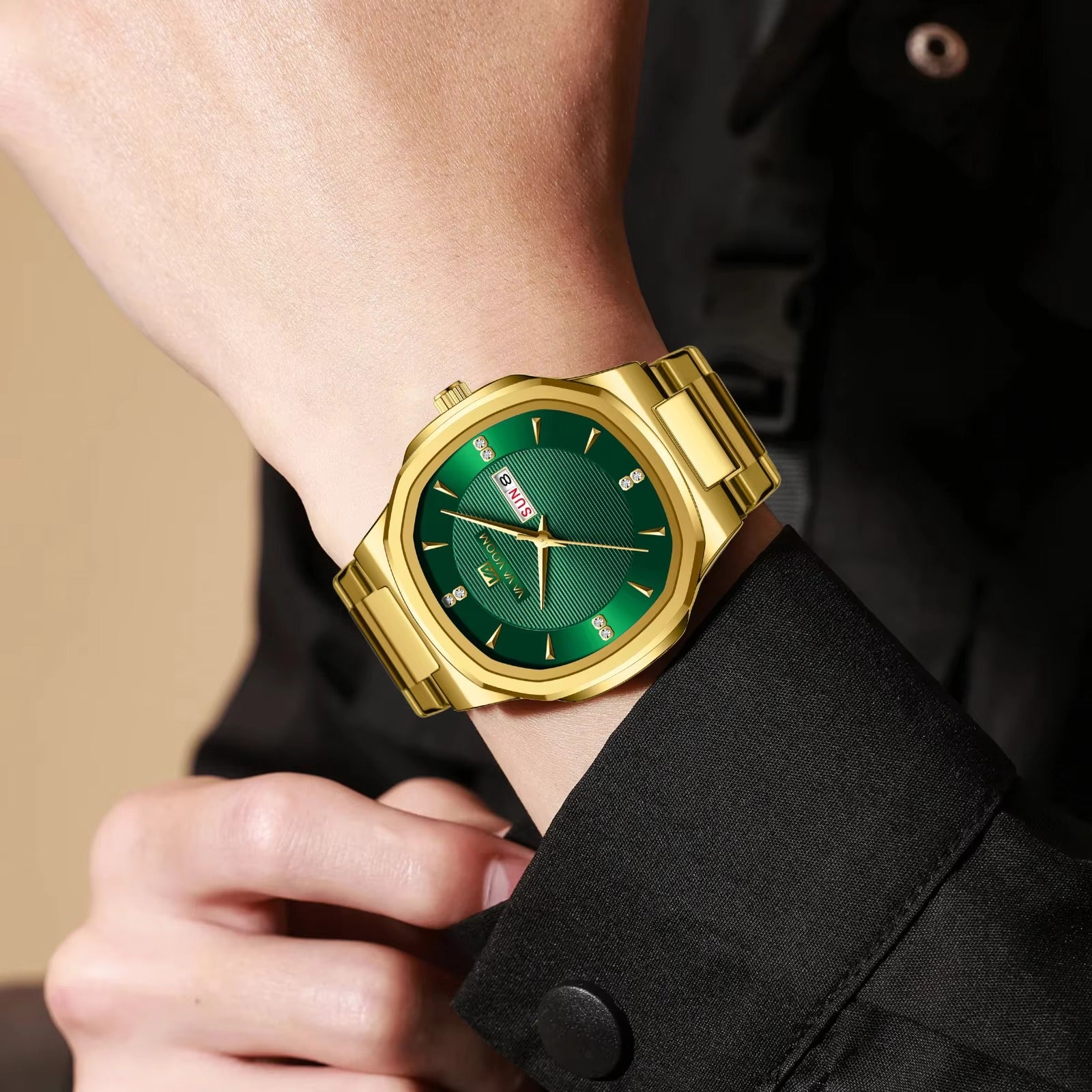 Elegante Edelstahl Armbanduhr "Orologio classico no.5294“ - PITANI