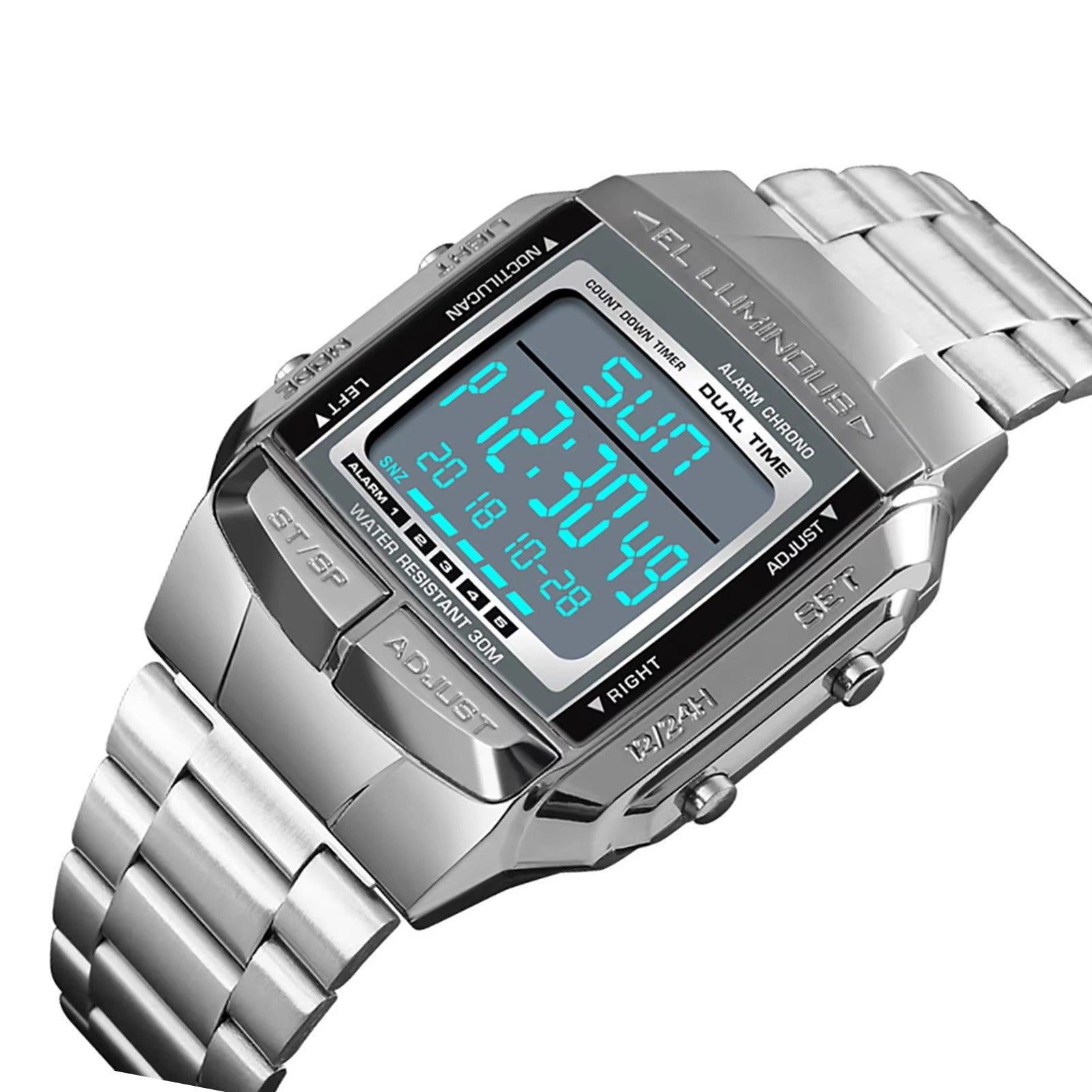 Edelstahl Armbanduhr "Cinturino in acciaio no.4144" - PITANI