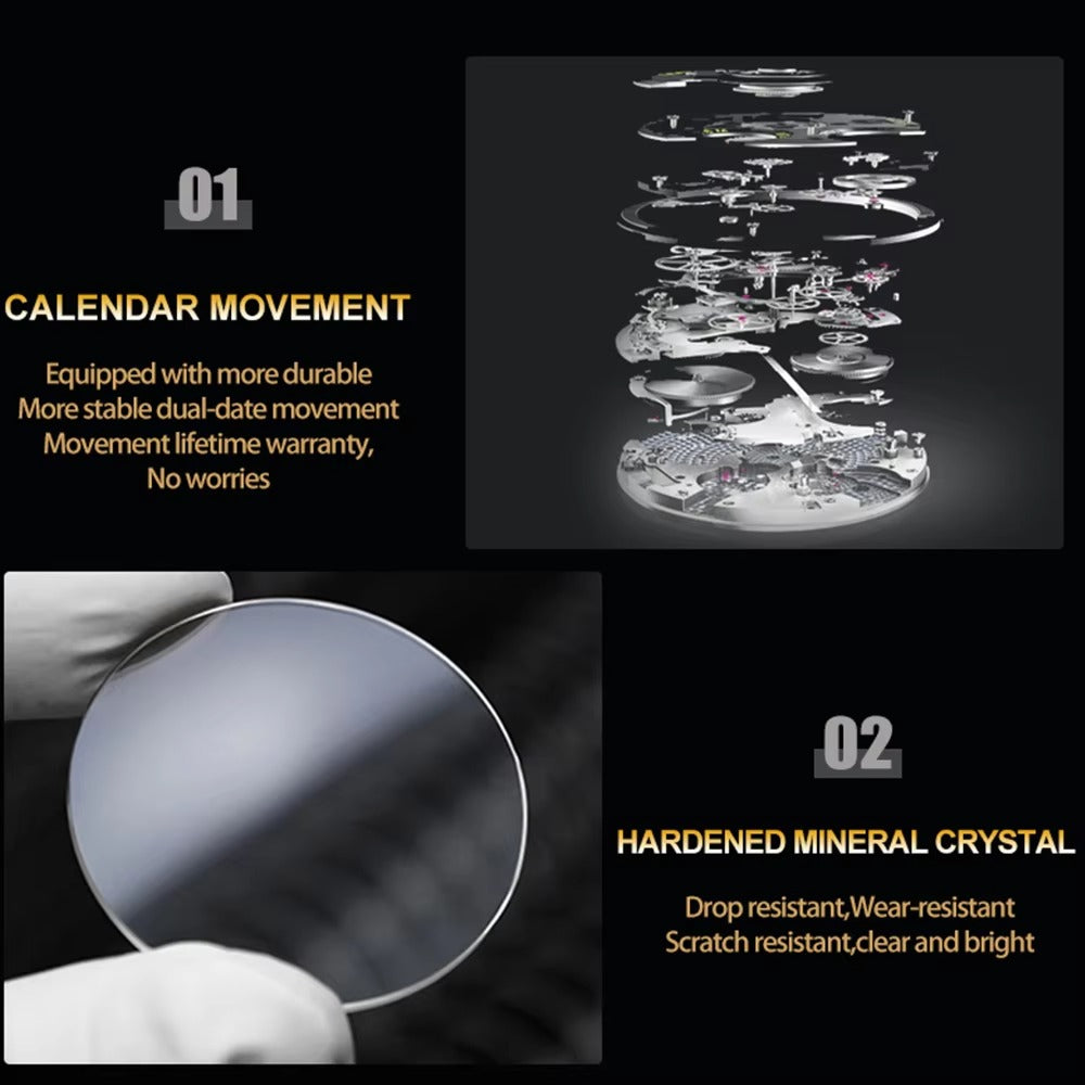 Edelstahl Armbanduhr "Movimento al quarzo no.5250“ - PITANI