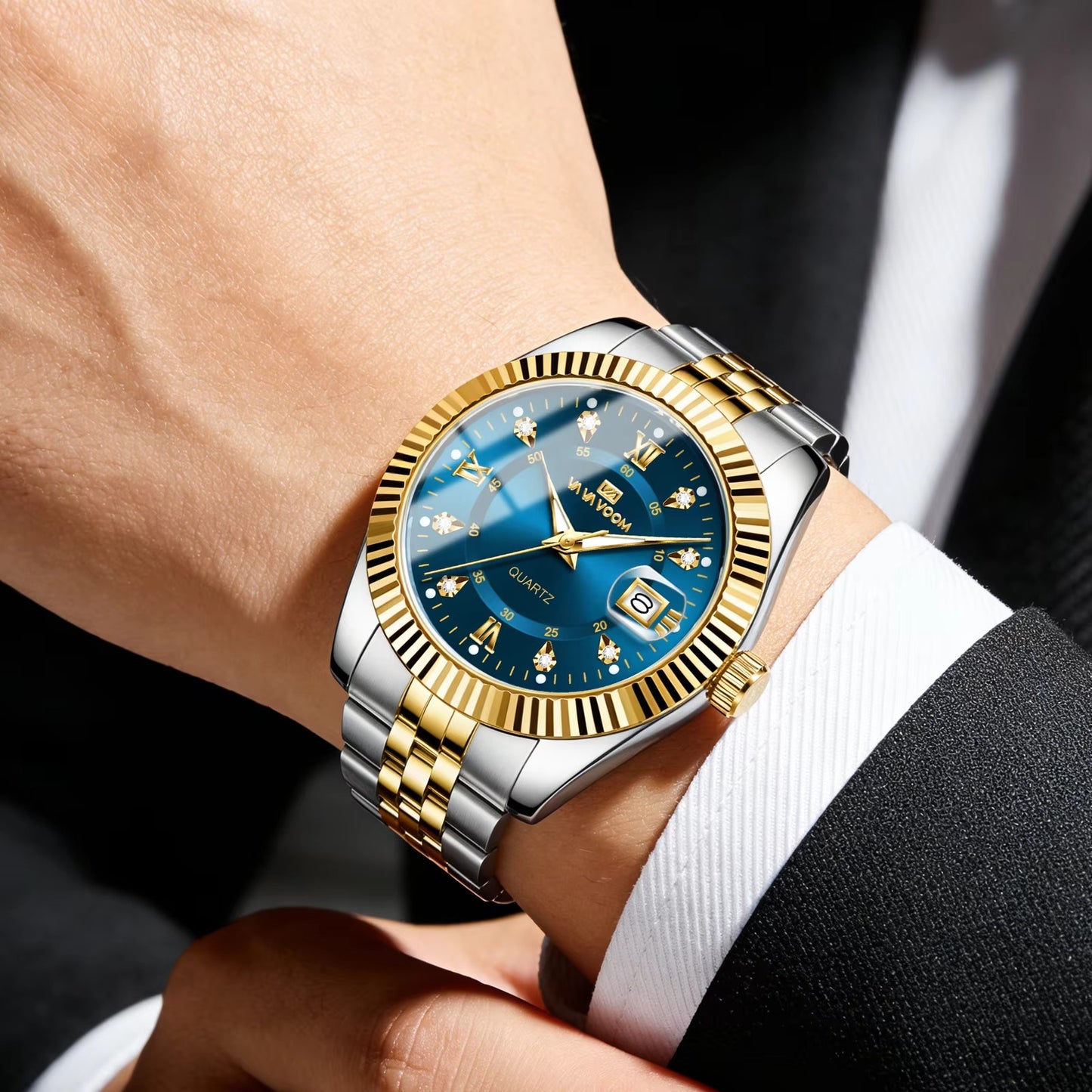 Edelstahl Armbanduhr "Orologio incorporato no.5295“ - PITANI