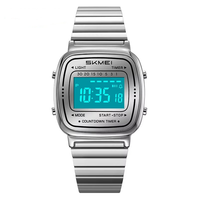 Digitale Edelstahl Armbanduhr "Orologio digitale no.5292“ - PITANI