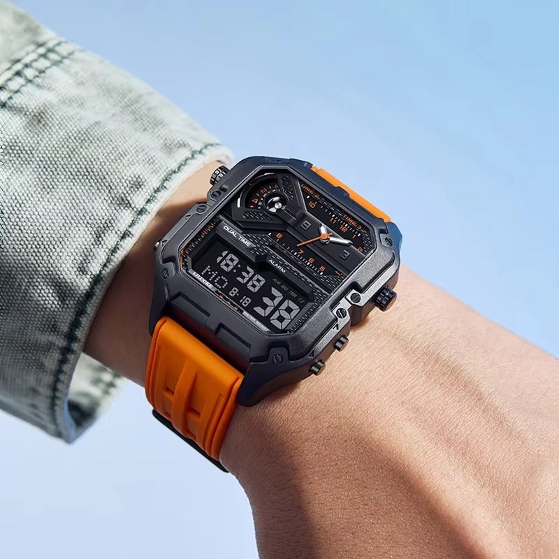 Außergewöhnliche drei Zeitanzeigen Armbanduhr "Impermeabile di belle no.5230“ - PITANI