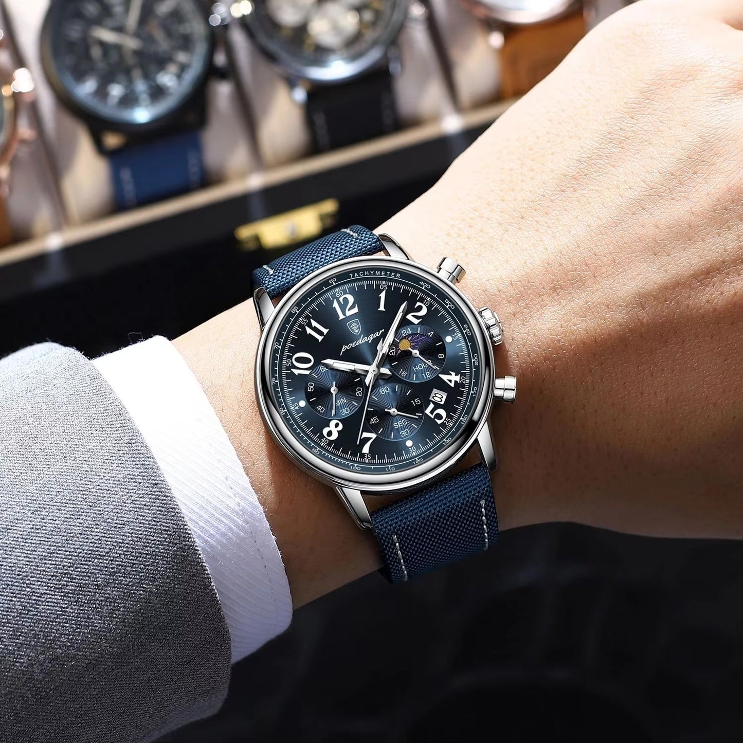 Edelstahl Armbanduhr "Orologio da polso al quarzo no.4151" - PITANI