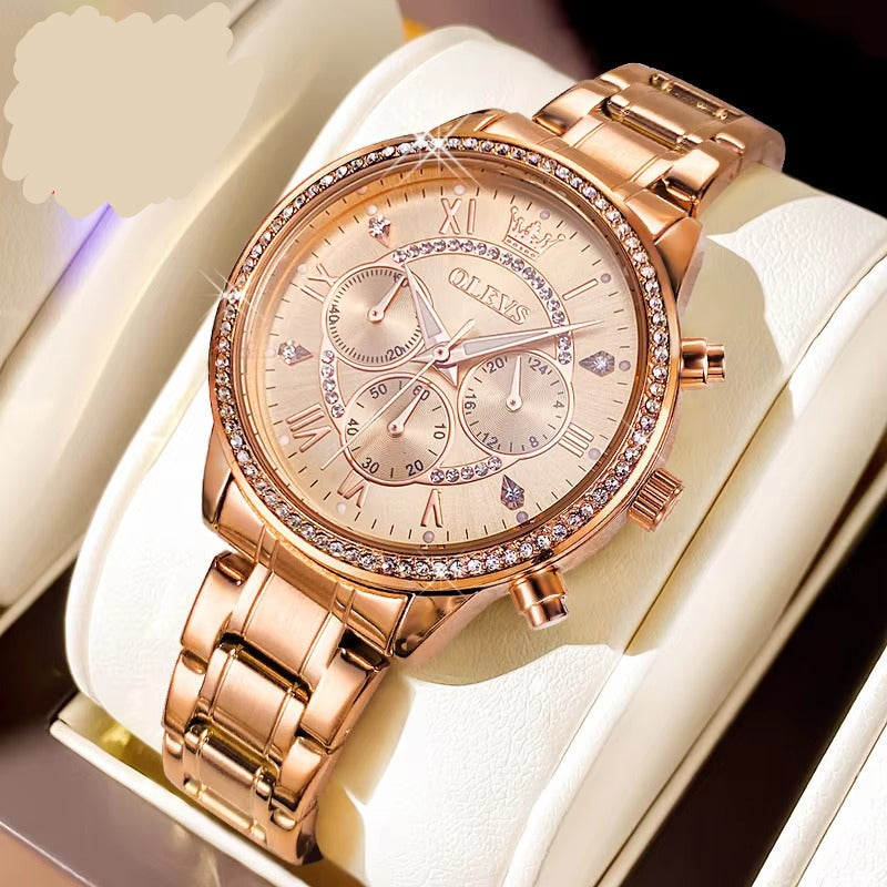 Glitzer Armbanduhr im eleganten Design "Orologio lamore di no.5174" - PITANI