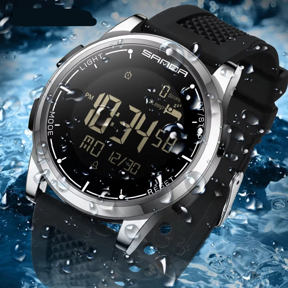 Digitale Silikonband Armbanduhr "LED elettronico no.5228“ - PITANI