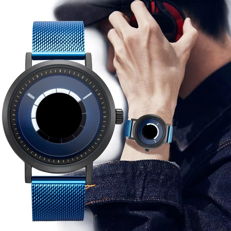 Außergewöhnliche Mesh Armbanduhr im futuristischem Design "Design futuristico no.5183" - PITANI