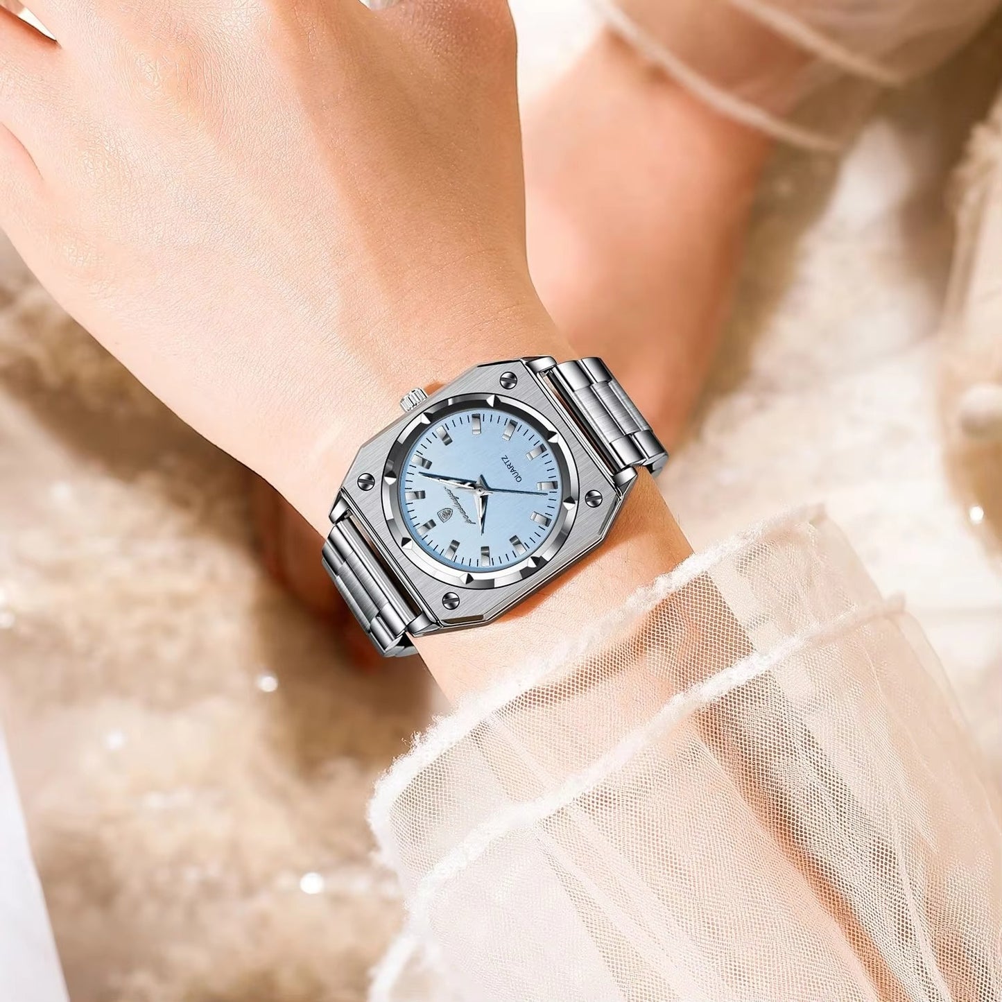 Edelstahl Armbanduhr "Moda luminosa no.5123" - PITANI