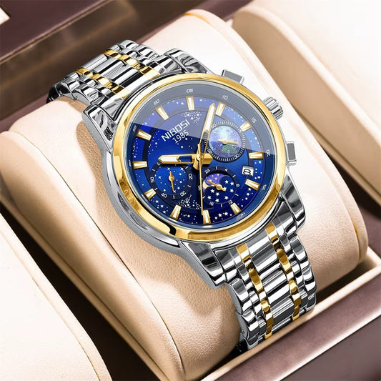 Edelstahl Armbanduhr "Cronografo alla moda al quarzo no.4162" - PITANI