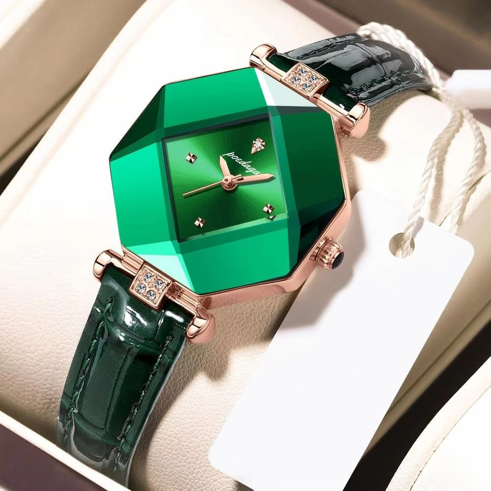 Außergewöhnliche Achteckige Armbanduhr "Moda Casual Donna no.5167" - PITANI