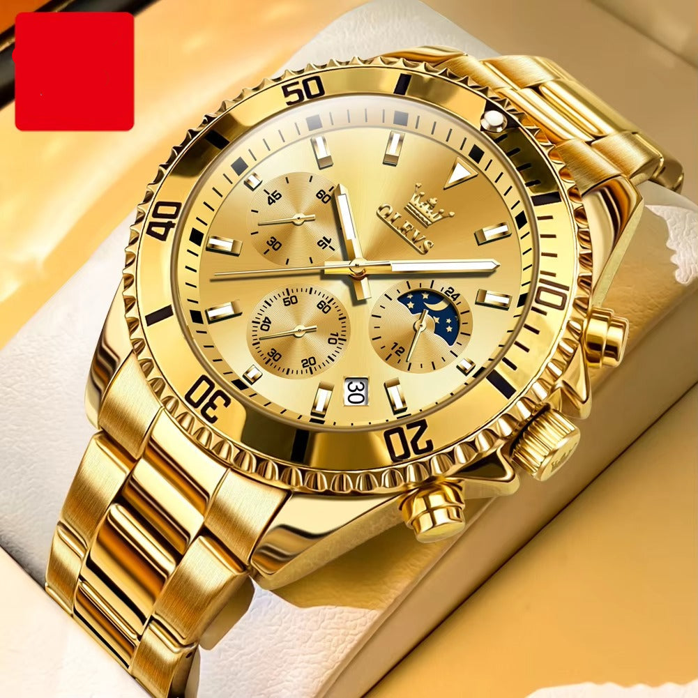 Edelstahl Armbanduhr "Orologio di lusso di alta qualità no.4127" - PITANI