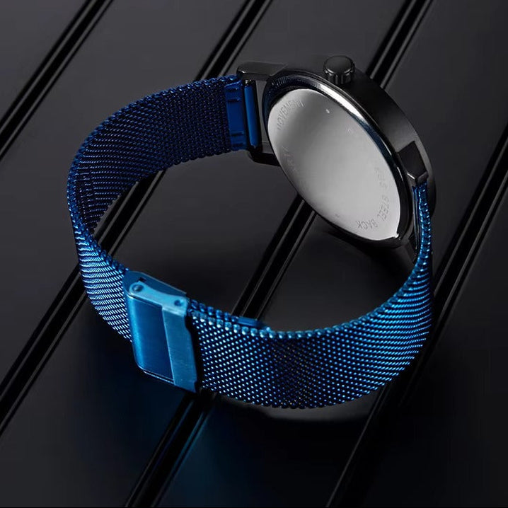 Außergewöhnliche Mesh Armbanduhr im futuristischem Design "Design futuristico no.5183" - PITANI