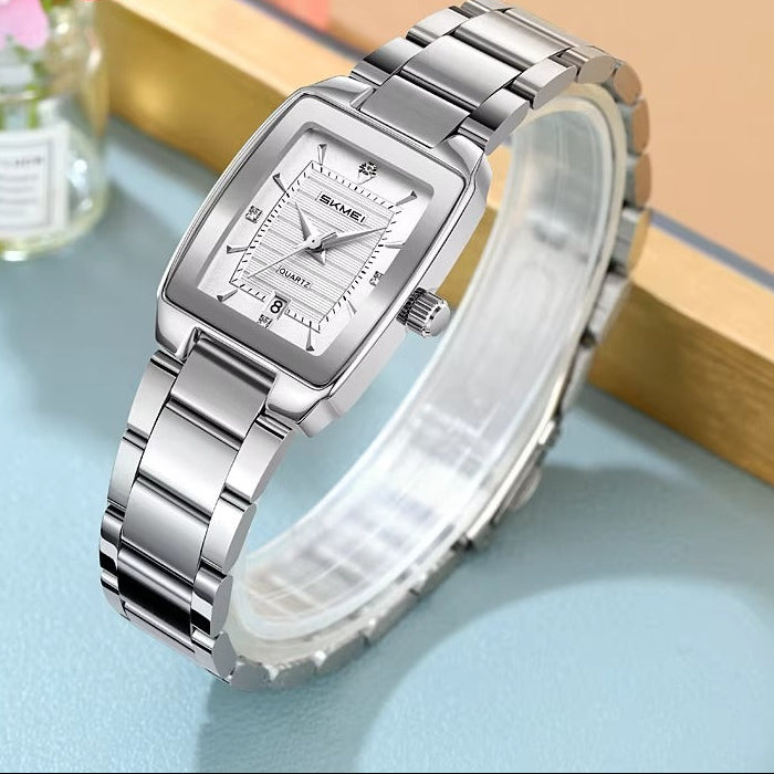 Elegante schmale Edelstahl Armbanduhr "Alla moda no.3243“ - PITANI