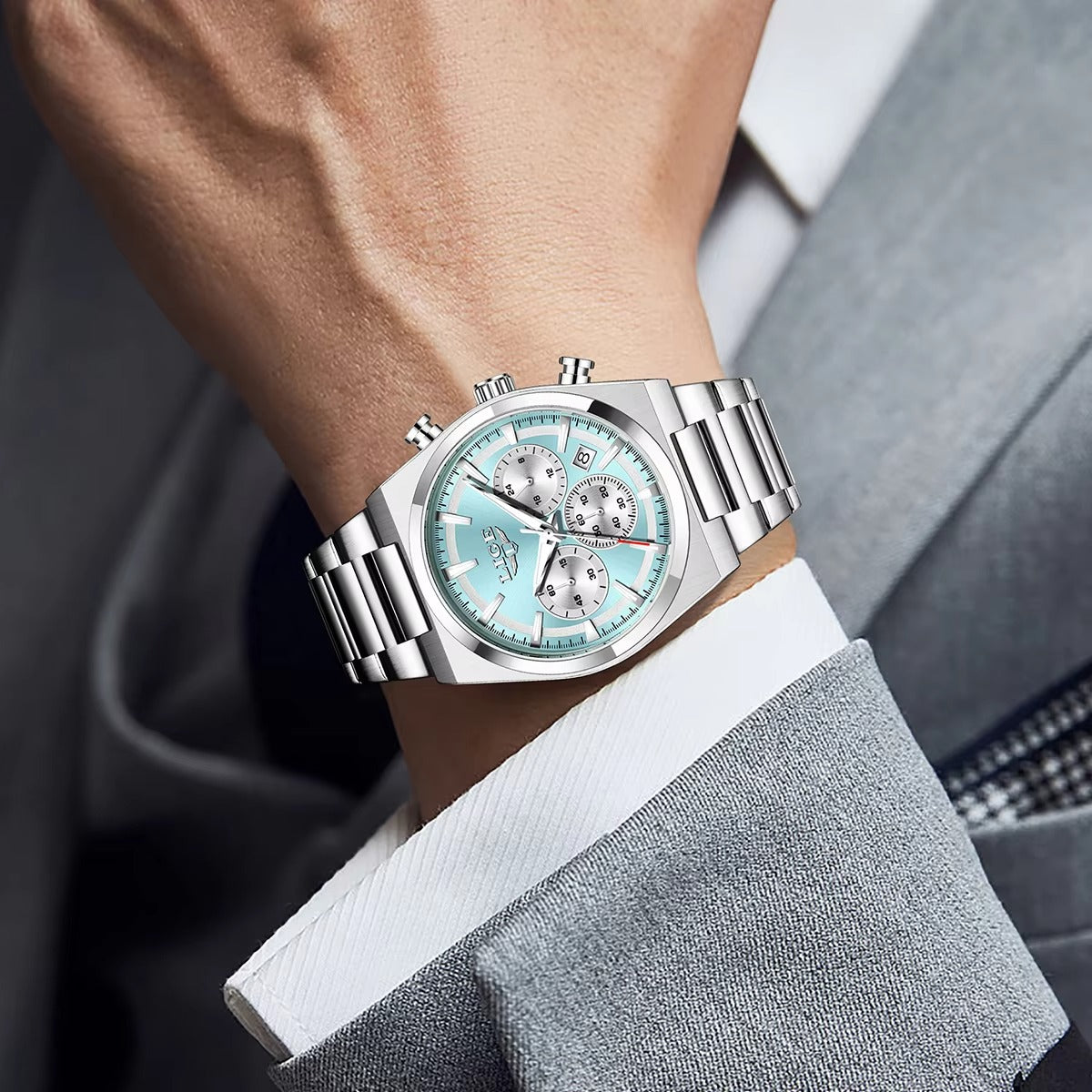 Elegante Edelstahl Armbanduhr "Orologio bella moda no.5247“ - PITANI