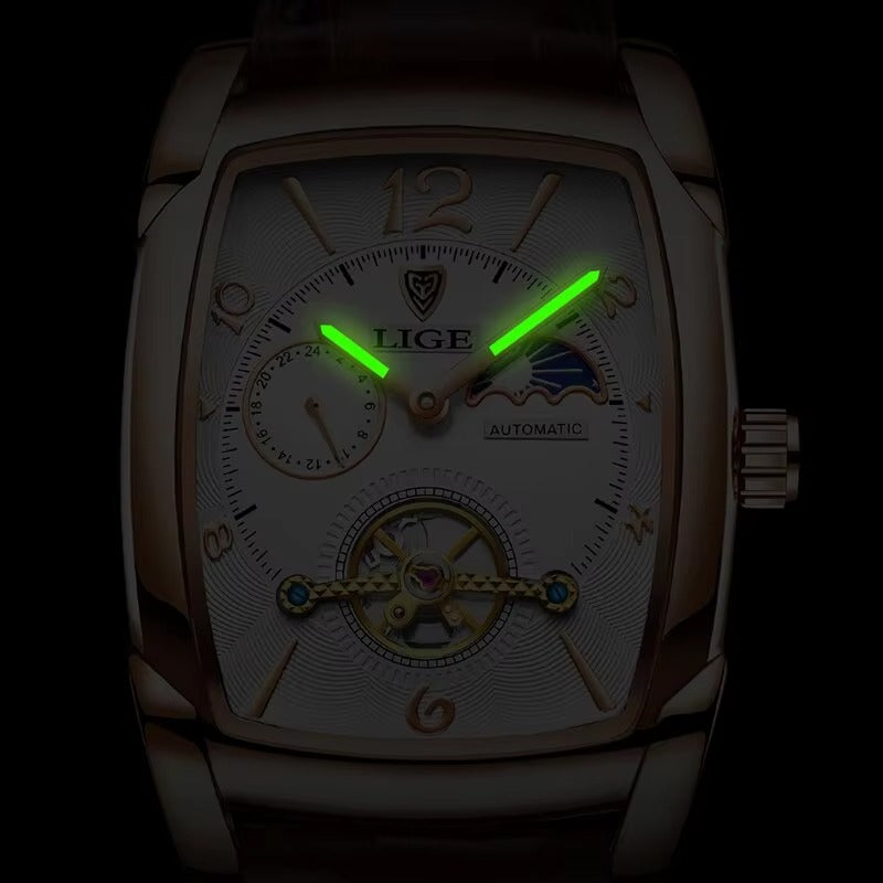 Edelstahl Armbanduhr "Meccanico automatico no.4115" - PITANI