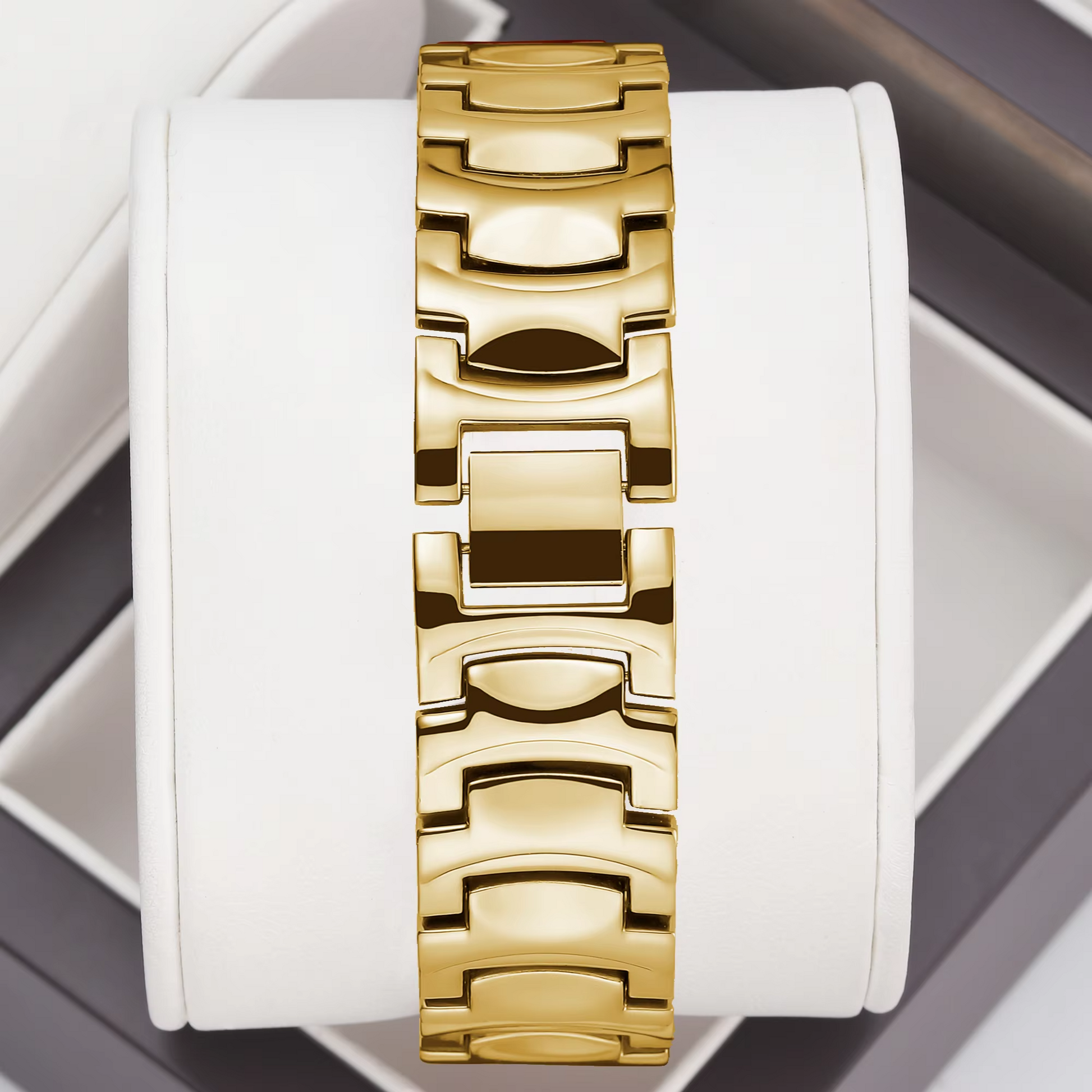 Edelstahl Armbanduhr mit Glitzer Zifferblatt "Stile aziendale no.3207" - PITANI