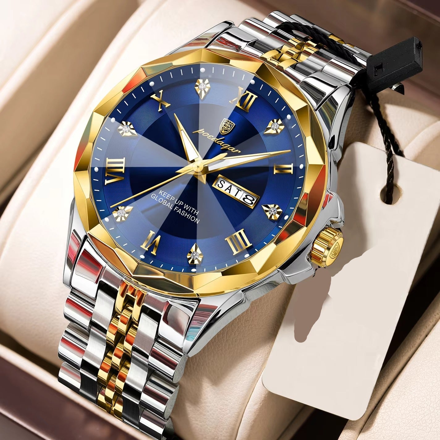 Elegante Edelstahl Business Armbanduhr "Orologio da polso no.5271“ - PITANI