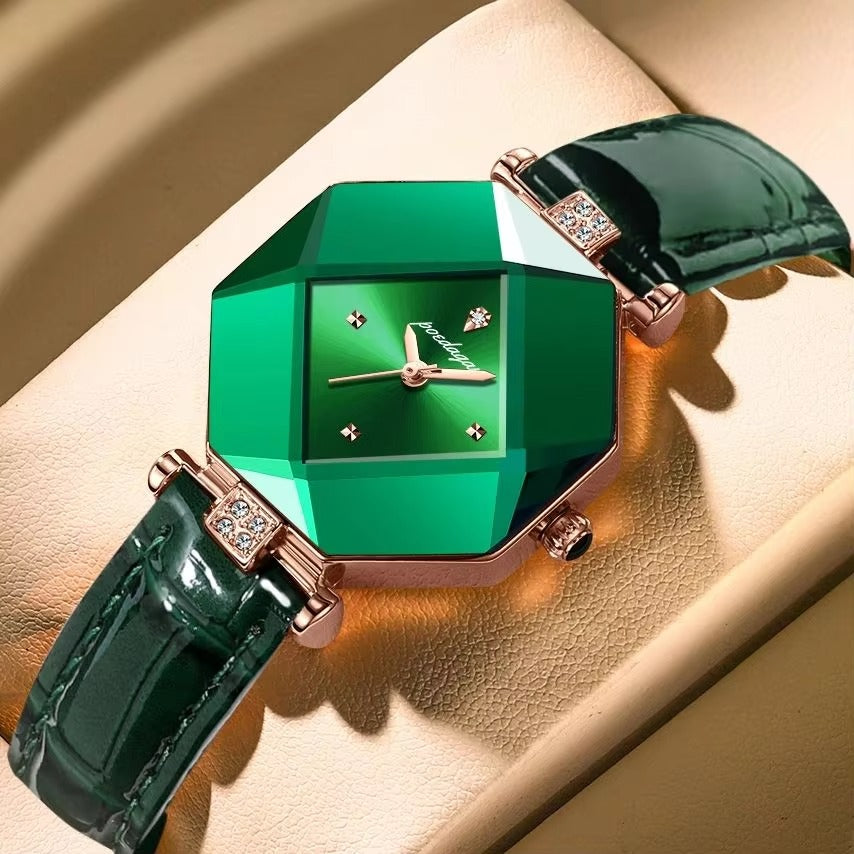 Außergewöhnliche Achteckige Armbanduhr "Moda Casual Donna no.5167" - PITANI