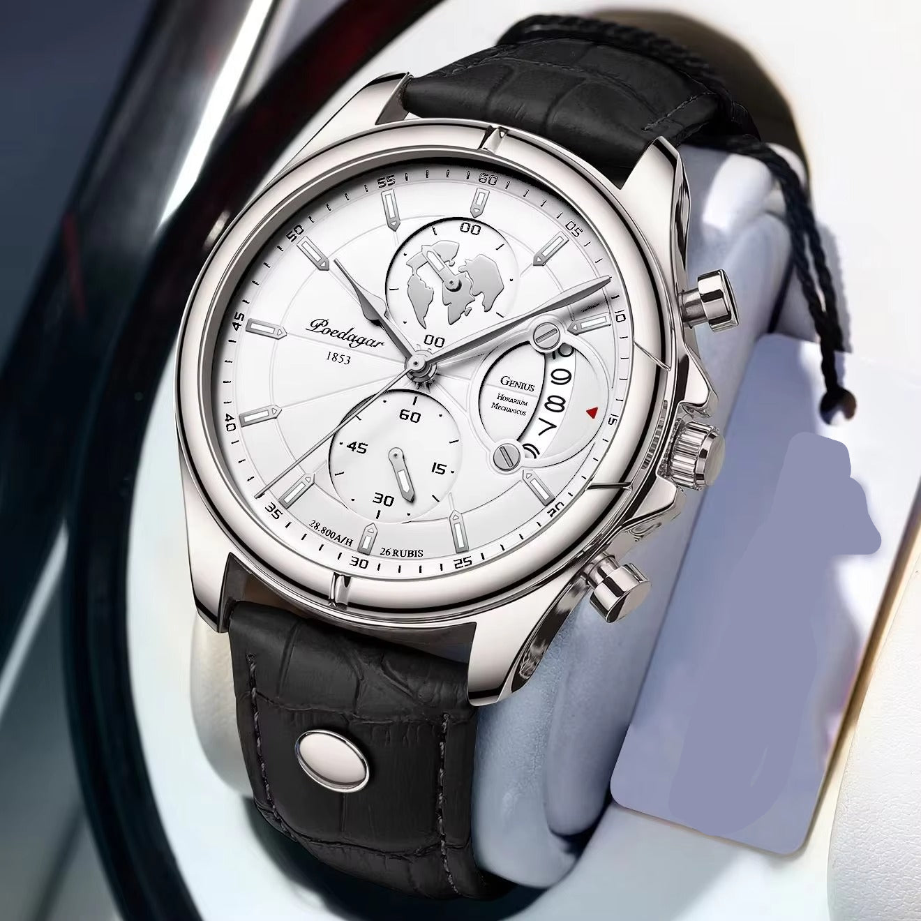 Edelstahl Armbanduhr "Cronografo da polso no.4141" - PITANI