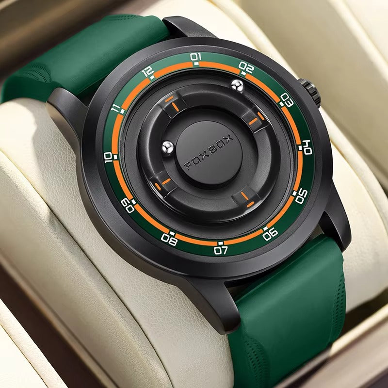 Außergewöhnlich seltene Magnetball Armbanduhr "Puntatore a scorrimento magnetico no.5184" - PITANI