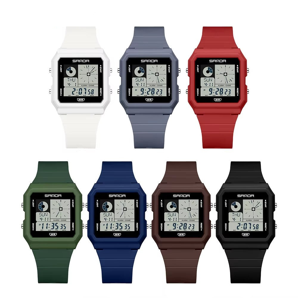 LED Vintage Armbanduhr "Quadrato d'epoca no.3233“ - PITANI