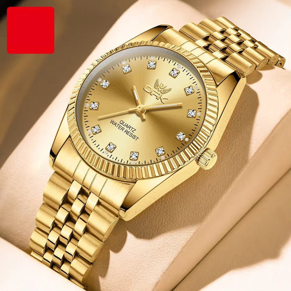 Edelstahl Armbanduhr "Quarzo in acciaio inossidabile no.4126" - PITANI