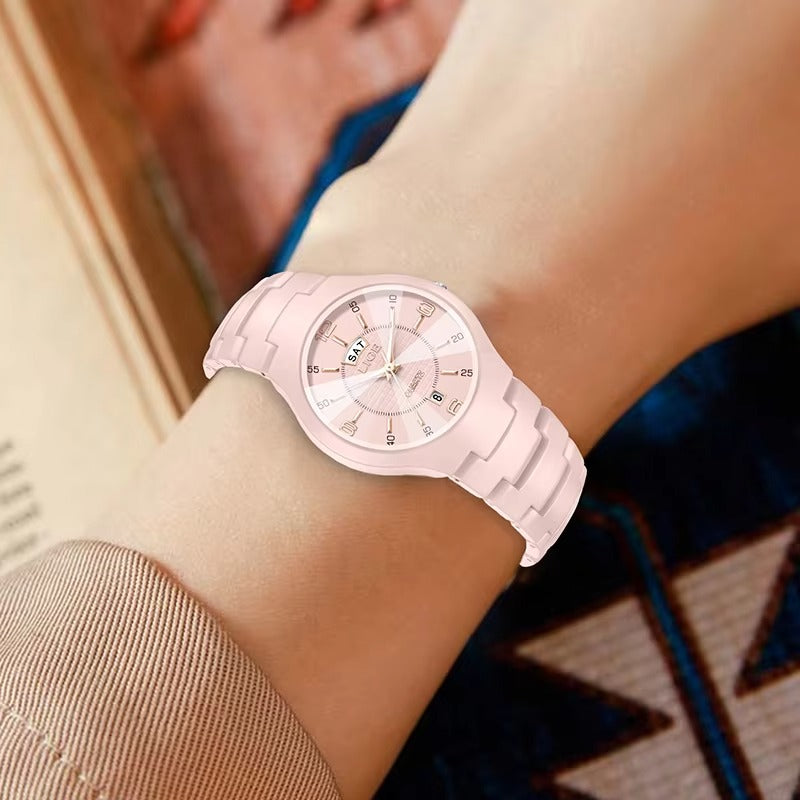 Elegante Keramik Armbanduhr "Guarda la moda di lusso no.3213" - PITANI