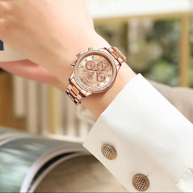 Glitzer Armbanduhr im eleganten Design "Orologio lamore di no.5174" - PITANI