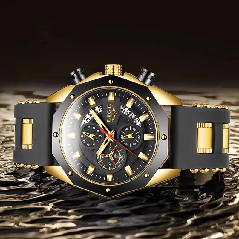 Edelstahl Armbanduhr "Militare in silicone no.4114" - PITANI