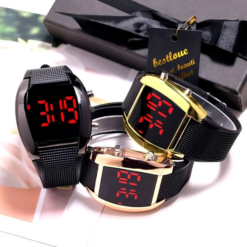 Edelstahl Armbanduhr "Orologio elettronico no.4163" - PITANI